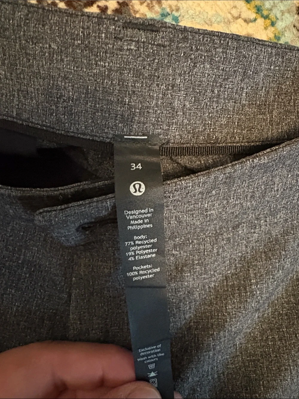 Men's Lululemon Golf Shorts size 34”